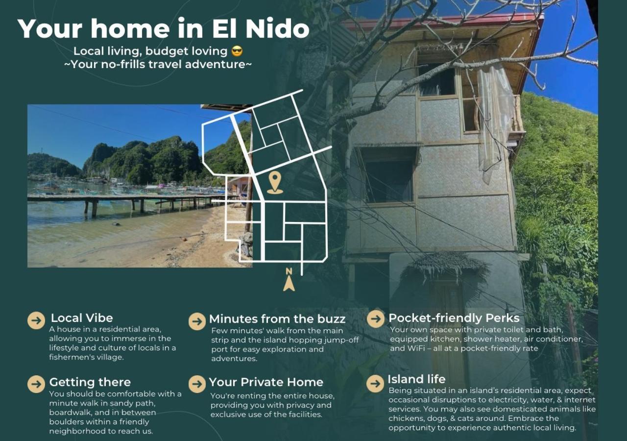 El Nido Backpackers Guesthouse Kültér fotó